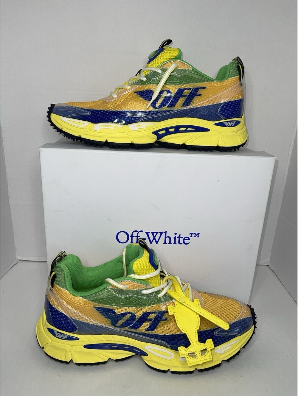 Men’s Off‑White Be Right Back “Formula 1” – Racing Capsule Collection | Size 45